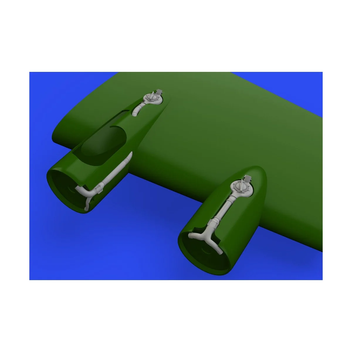 B-17F superchargers 1/48 for HKM, 1/48 - Eduard Accessories 648635