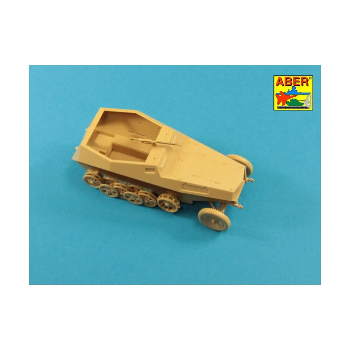 Set of 2 barrels for German machine guns MG34, 1/48 - Aber Models 4...