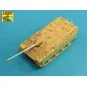 German Two part 8, 8cm Pak 43/3 (L/71) Barrel for Jagdpanther G1-La...