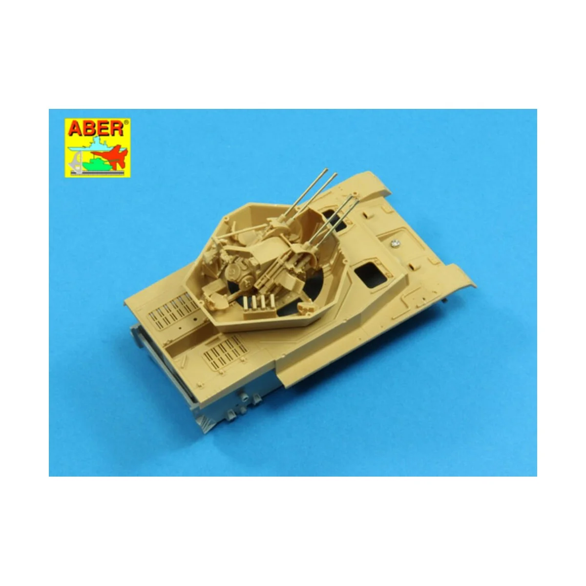 German Flak 38 barrels for Wirbelwind, 1/48 - Aber Models 48 L-24