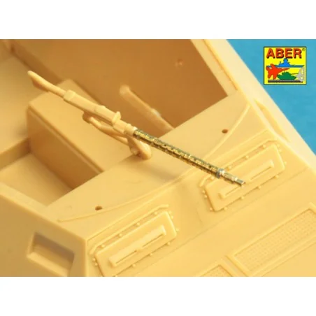 Set of 2 barrels for German machine guns MG34, 1/48 - Aber Models 4...
