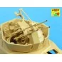 German Flak 38 barrels for Wirbelwind, 1/48 - Aber Models 48 L-24