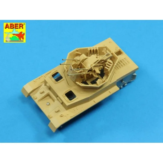 German Flak 38 barrels for Wirbelwind, 1/48 - Aber Models 48 L-24