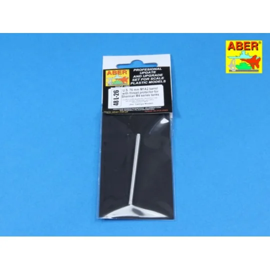 Barrel for Sherman M4 series tanks, 1/48 - Aber Models 48 L-26