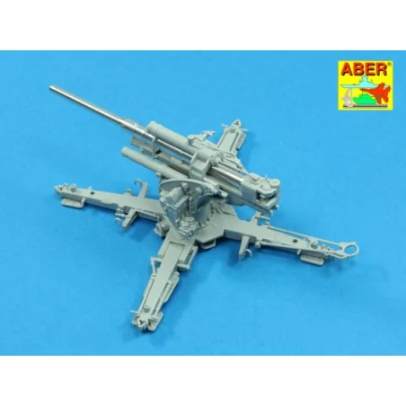German 88mm L/56 two-piece barrel, 1/48 - Aber Models 48 L-27