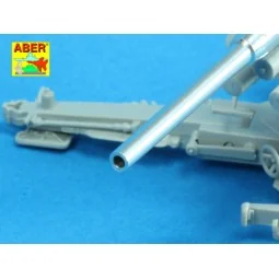 German 88mm L/56 two-piece barrel, 1/48 - Aber Models 48 L-27 2