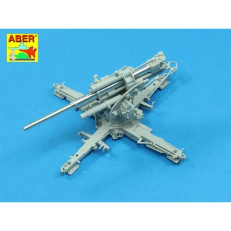 German 88mm L/56 two-piece barrel, 1/48 - Aber Models 48 L-27
