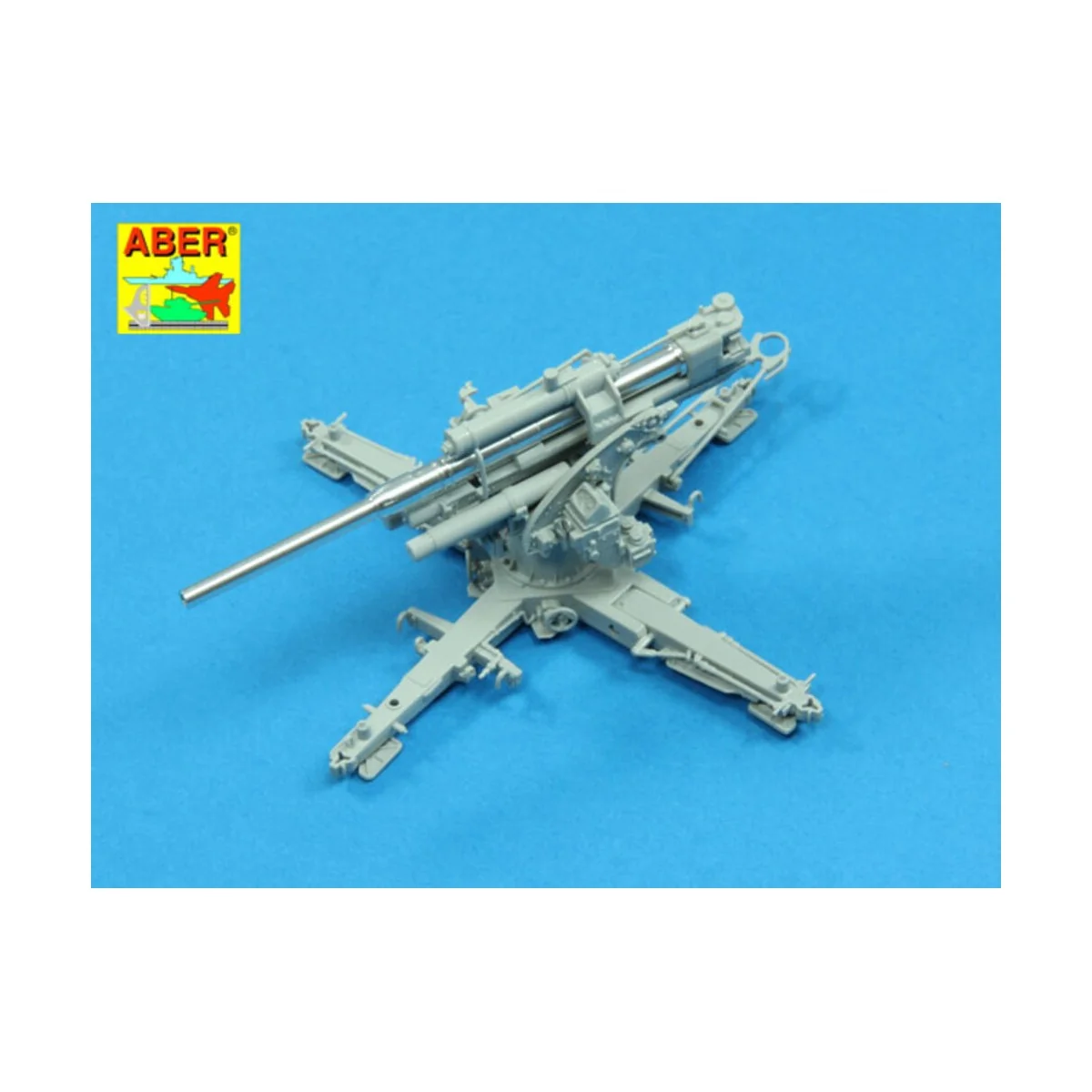 German 88mm L/56 two-piece barrel, 1/48 - Aber Models 48 L-27