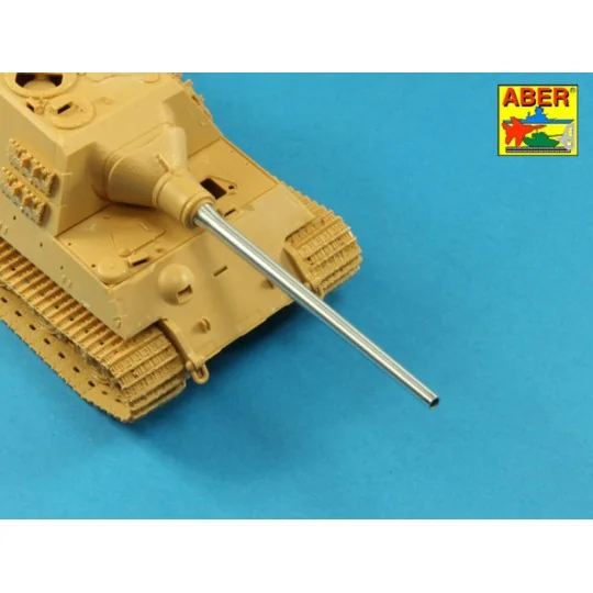 128mm PaK 44 gun for Jagdtiger, 1/48 - Aber Models 48 L-29