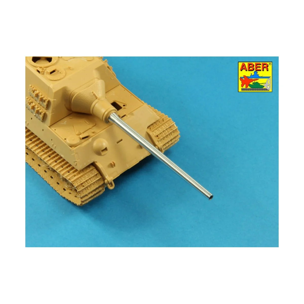 128mm PaK 44 gun for Jagdtiger, 1/48 - Aber Models 48 L-29
