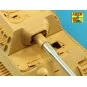 128mm PaK 44 gun for Jagdtiger, 1/48 - Aber Models 48 L-29