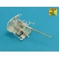 Barrel for 40 mm Bofors Anti Aircraft Gun, 1/48 - Aber Models 48 L-30