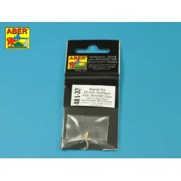 Barrel for 20mm Oerlikon Anti-aircraft Gun, 1/48 - Aber Models 48 L-33 2