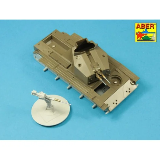 Barrel for 20mm Oerlikon Anti-aircraft Gun, 1/48 - Aber Models 48 L-33