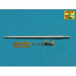 German 88mm Pak 43/2 L/71 barrel for Sd.Kfz.184 Elefant, 1/48 - Abe... 2