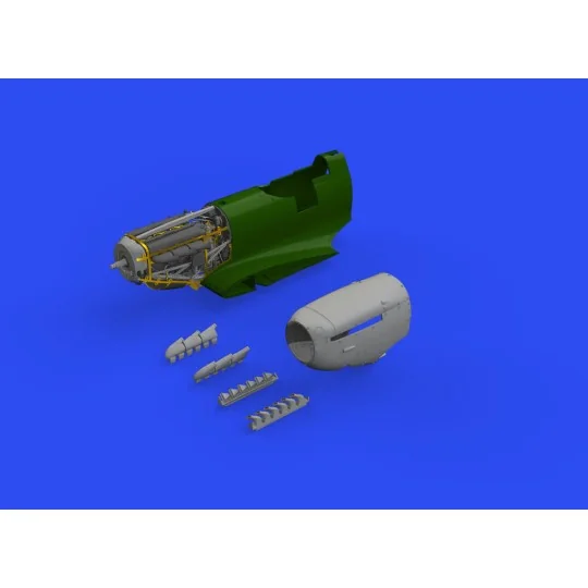 Spitfire Mk.V engine 1/48 for EDUARD, 1/48 - Eduard Accessories 648640