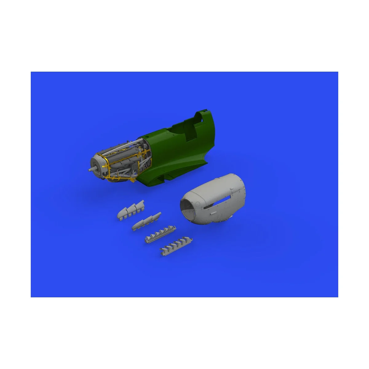 Spitfire Mk.V engine 1/48 for EDUARD, 1/48 - Eduard Accessories 648640