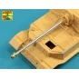 German 88mm Pak 43/2 L/71 barrel for Sd.Kfz.184 Elefant, 1/48 - Abe...