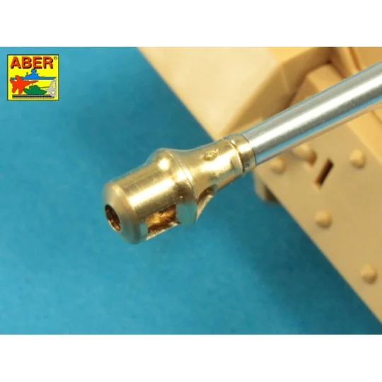 German 88mm Pak 43/2 L/71 barrel for Sd.Kfz.184 Elefant, 1/48 - Abe...