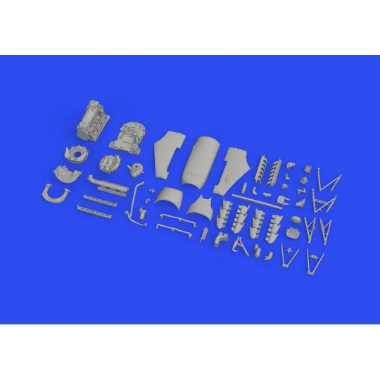 Spitfire Mk.V engine 1/48 for EDUARD, 1/48 - Eduard Accessories 648640