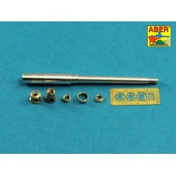 German 88 mm KwK 36 L/56 Tiger I Late Barrel, 1/48 - Aber Models 48... 2