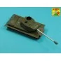 Russian 122 mm D-25T tank barrel for IS-2, 1/48 - Aber Models 48 L-40