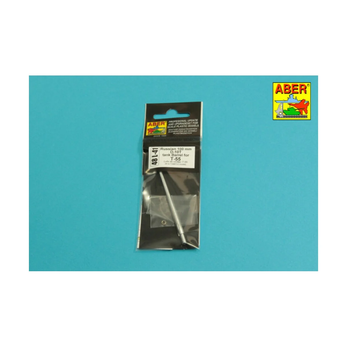 Russian D-10T 100mm tank Barrel for T-55, 1/48 - Aber Models 48 L-41