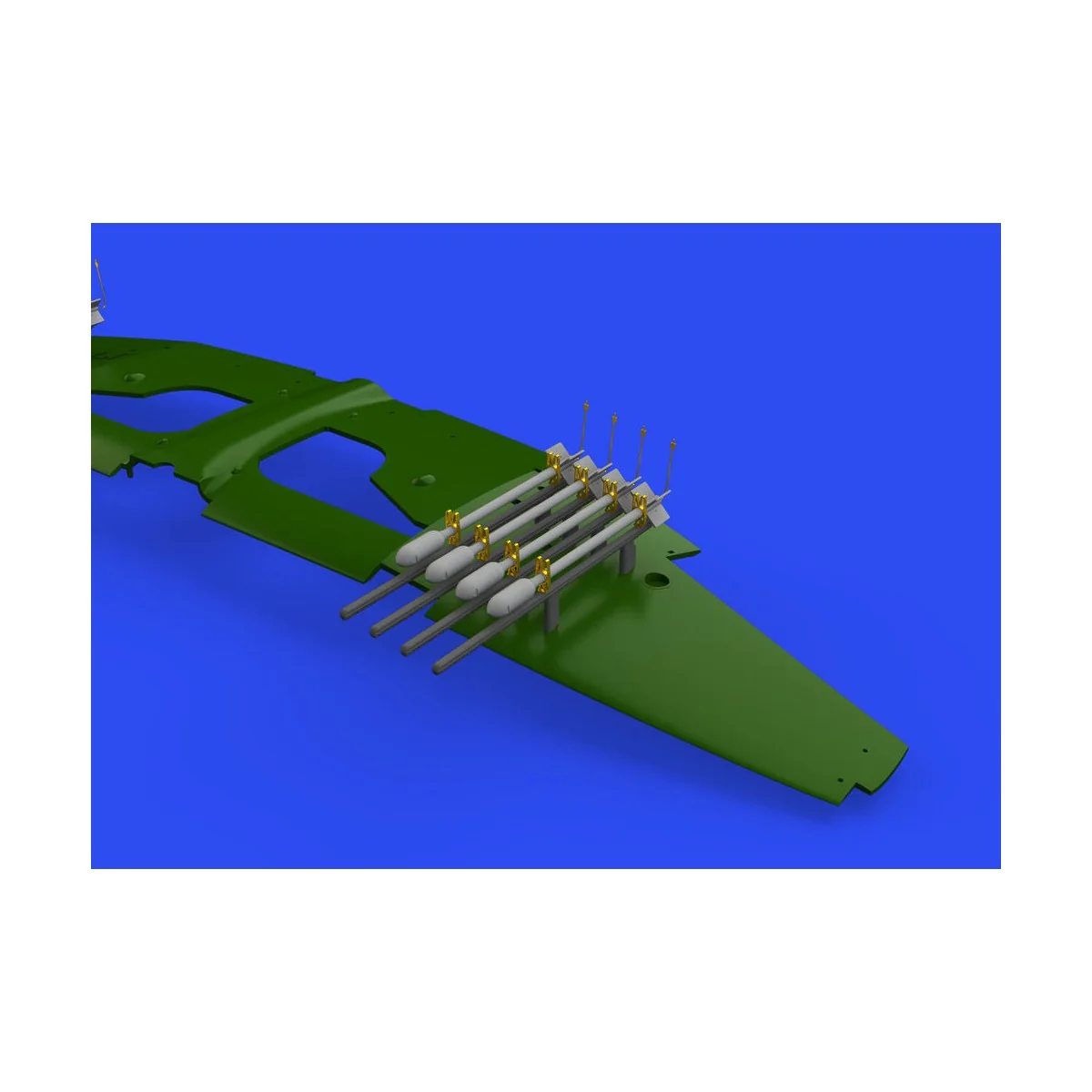 RP-3 60lb rockets for Tempest Mk.II 1/48 for EDUARD/SPECIAL HOBBY -...