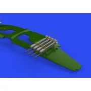 RP-3 60lb rockets for Tempest Mk.II 1/48 for EDUARD/SPECIAL HOBBY, ...