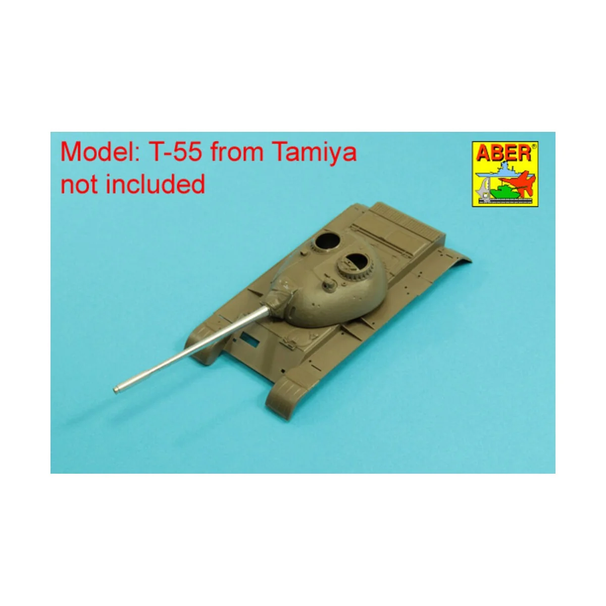 Russian D-10T 100mm tank Barrel for T-55, 1/48 - Aber Models 48 L-41
