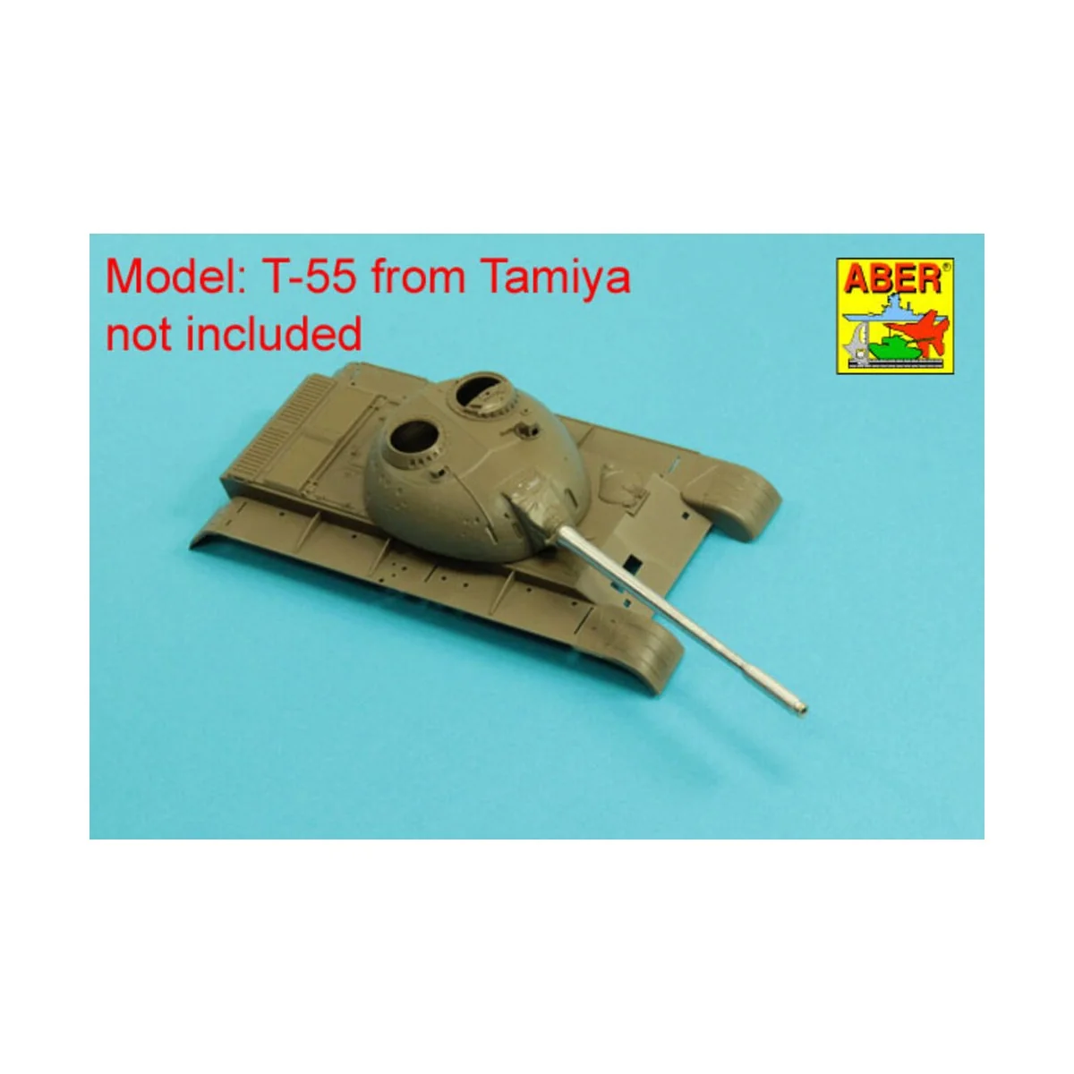 Russian D-10T 100mm tank Barrel for T-55, 1/48 - Aber Models 48 L-41