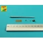 Barrel 7, 5cm KwK 42L/70 for German tank Panther, 1/48 - Aber Model...