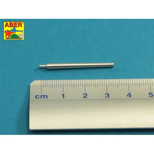 U.S. 75mm M3 tank barrel for Sherman M4, 1/56 - Aber Models 56 L-01