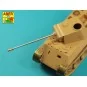 Barrel 7, 5cm KwK 42L/70 for German tank Panther, 1/48 - Aber Model...