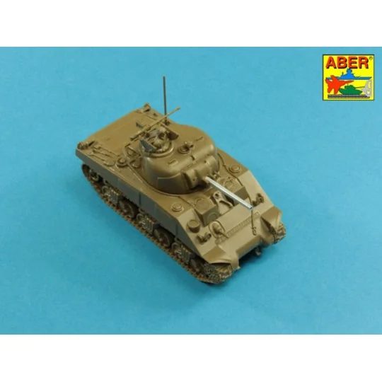 U.S. 75mm M3 tank barrel for Sherman M4, 1/56 - Aber Models 56 L-01