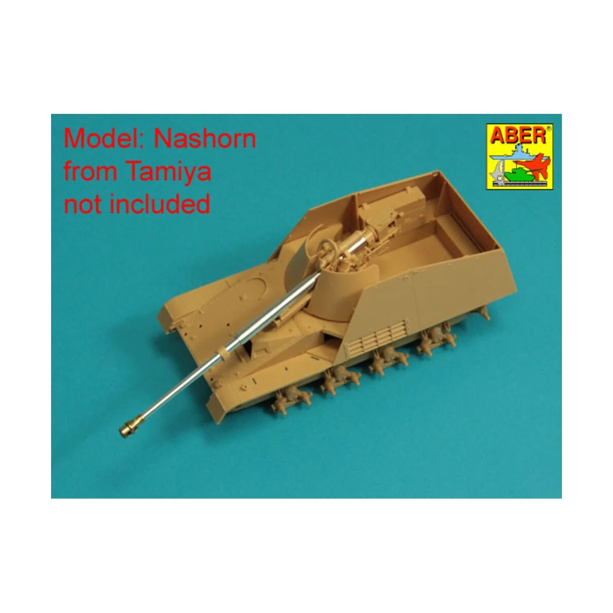 German 88mm Pak 43/1 L/71 barrel for Sd.Kfz.164 Nashorn, 1/48 - Abe...
