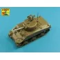 U.S. 75mm M3 tank barrel for Sherman M4, 1/56 - Aber Models 56 L-01