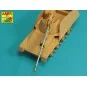 German 88mm Pak 43/1 L/71 barrel for Sd.Kfz.164 Nashorn, 1/48 - Abe...