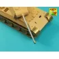 Barrel 7, 5cm KwK 42L/70 for German tank Panther, 1/48 - Aber Model...