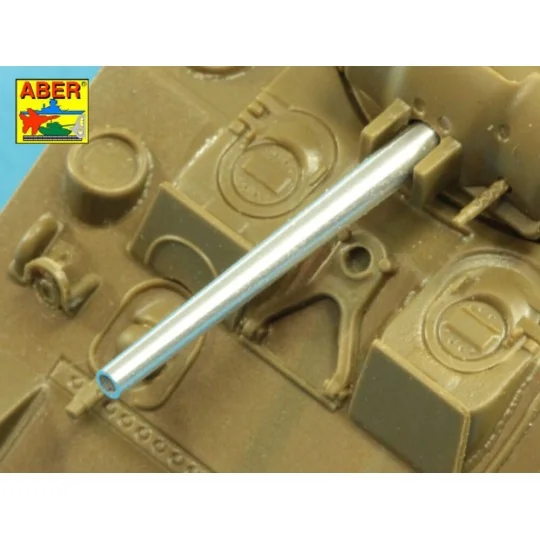 U.S. 75mm M3 tank barrel for Sherman M4, 1/56 - Aber Models 56 L-01