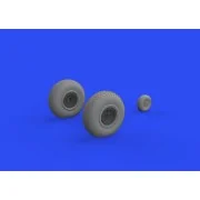 B-17 wheels cross tread 1/48 for HKM, 1/48 - Eduard Accessories 648642