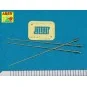 German 2 m antennas x3 pcs, 1/72 - Aber Models 72 A01
