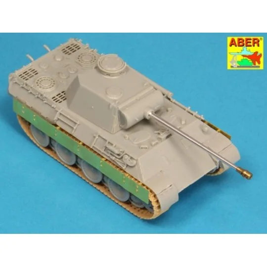Side skirts for Panther A/D, 1/72 - Aber Models 72 A02