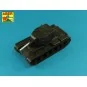 Russian 152, 4 mm M-10S barrel for KV-II, 1/56 - Aber Models 56 L-03