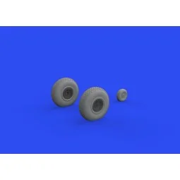 B-17 wheels block tread 1/48 for HKM - Eduard Accessories 648643