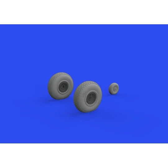 B-17 wheels block tread 1/48 for HKM - Eduard Accessories 648643