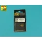 German 2 m antennas x3 pcs, 1/72 - Aber Models 72 A01