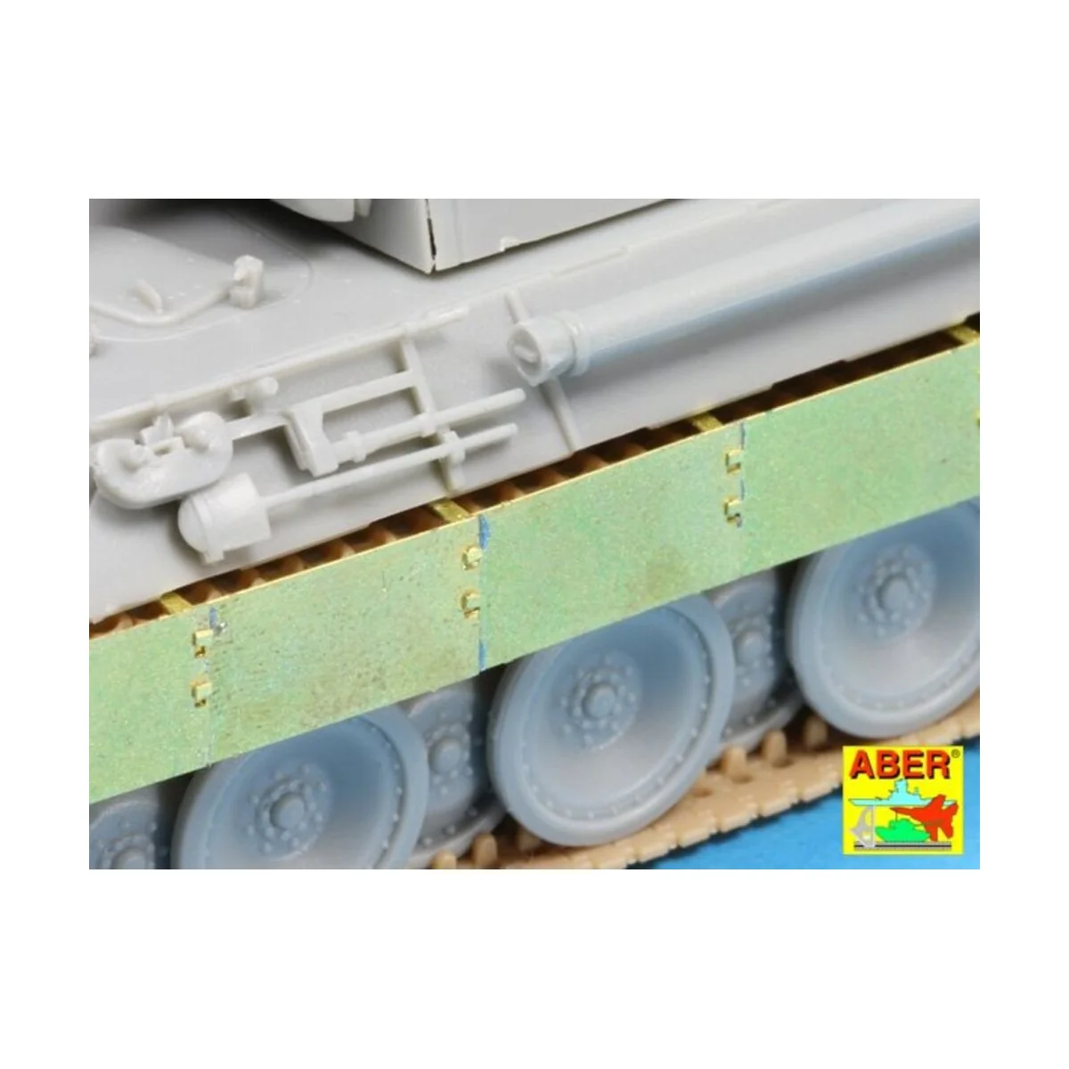 Side skirts for Panther A/D, 1/72 - Aber Models 72 A02