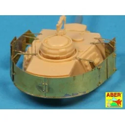 Turret skirts for Pz IV, 1/72 - Aber Models 72 A06