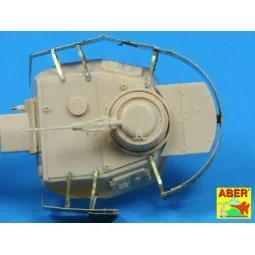 Turret skirts for Pz IV, 1/72 - Aber Models 72 A06 2